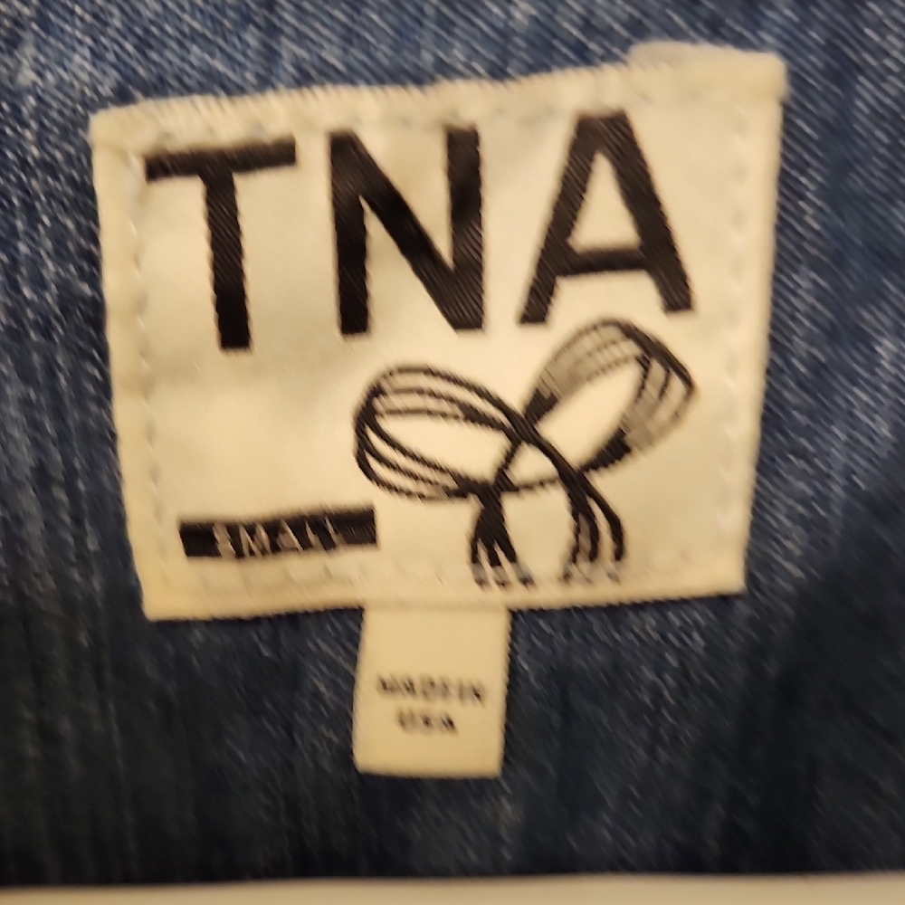 TNA Denim Button-Up Shirt - Picture 4 of 5